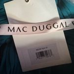 Mac Duggal  68254 Romantic Teal Ruffle Gathered Tiered Tulle Dress NWT 10 $498 Photo 10