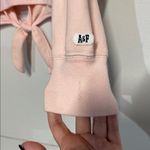 Abercrombie & Fitch  WOMENS PINK OPEN BACK SWEATER MEDIUM Photo 1