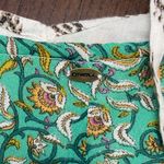 O'Neill boho Green and White Midi Dress size L Photo 3