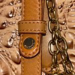 Brahmin  Rare Style Crocodile Leather Saddle Brown Tote Photo 6