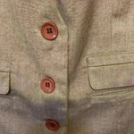 Star City Tan animal print vest top sz M 90s y2k vintage fall street wear work Photo 4