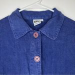 Johnny Was  Collection - blue button down top Photo 1