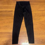 Beach Riot  SPORT Glitter Ayla Legging Black Glitter Large Workout Yoga Running Photo 3