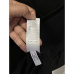 J.Crew  Shirt Women's‎ L Black Vintage V Neck Long Sleeve Top Stretch Photo 5