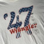 Wrangler 47 Red White Blue America NWT Tee Shirt Short Sleeve XL Extra Large Photo 2