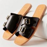 Urban Outfitters  Rebecca Buckle Slide Sandal Size 7 Photo 0