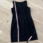 AGB Black Sleeveless Sheath Dress Y2K Minimalist Classic Little Black Dress Size 10 Photo 7
