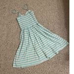 Aeropostale Women’s Striped Stretch Sweetheart Dress With Pockets Photo 2