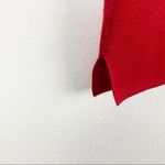Loft Red 3/4 Sleeve Wool Blend Double Front Pockets Exposed Half Back Zip Top XS Photo 5