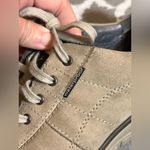 Clarks Tan and Black Sneakers for Women Photo 1