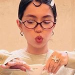 Miu sunglasses, Oval Glasses Frame Bluelight Glasses Brown Photo 1