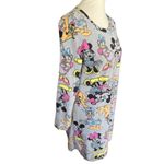 Disney  Long Sleeve Gray Pajama Shirt Size Large Photo 2