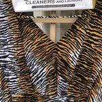 Vix Paula Hermanny Leopard Print Coverup XS/S Tan Photo 2