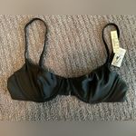 Madewell  Black underwire bikini top size XS Photo 2