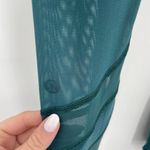 Lululemon Seek The Heat Tight Legging Mesh 30" Size 4 Green Jasper Photo 7