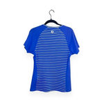 FootJoy  Athletic Women’s Striped Country Club Golf Shirt in Blue/White Size S Photo 6