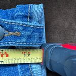 Mudd  You Are Beautiful Capri Blue Jean Shorts Sz 11 Folded Short Button … Photo 13