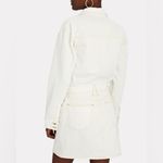 SLVRLAKE Jagger White Denim Mini Dress Photo 3