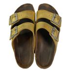 Birkenstock Arizona Gold Sandals 38 Womens 7 has some wear Photo 8