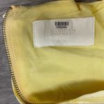 Capulet  Keyla Yellow Plaid Puff Sleeve Crop Top XL Photo 4