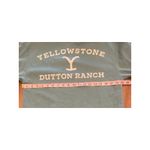 Yellowstone Dutton Ranch Logo Crewneck Sweatshirt Green XS TV Beth Dutton Photo 3