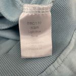 Women’s half zip mock turtleneck Longsleeve pullover light blue sz S women Photo 9