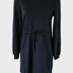 Pretty Little Thing black sweatshirt dress size 4 Photo 1