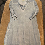 Entro  Light Blue Denim Dress Photo 0