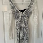 ZARA white lace mini dress Photo 4