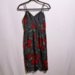 Lovers & Friends Black Rose Mini Dress Dark Romantic Sexy Date Night XS * Floral Photo 1