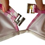 EPHEMERA resort blush Gingham classic bra underwire bikini Top swimsuit US 6 Pink Photo 7