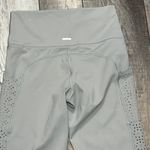 Aerie Move Workout Athletic Leggings Gray Cutout Design on Sides Size Medium Photo 8