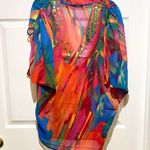 Natori NWT  Multi Colored Swimsuit Coverup Photo 1