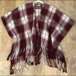 Hollister plaid scarf shawl cardigan Photo 0