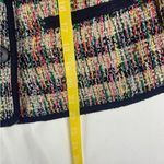 Talbots  women's size 10 Petite tweed blazer button front multi colored business Photo 7