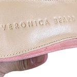 Veronica Beard Donata Suede Sandals Wedges in Pink Photo 6