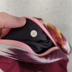 Lululemon ‎ Pace Rival Crop Leggings Capri Women's 4 Black Patterned Trim Pockets Photo 6