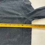 Beyond Yoga  Black Mesh So Bomber Jacket long sleeve full zip S Photo 6