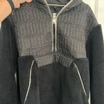 UGG  Iggy Sherpa Half Zip Pullover Sweater Photo 3