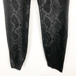 INC Snake Print Baddie Boho Coquette Feminine Chic Womens Ankle Pull On Pants 4 Black Photo 4