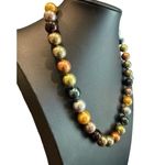 Kenneth Jay Lane Multicolored Faux Pearl Beaded Necklace Photo 1