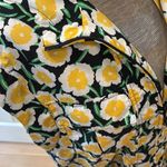 Diane Von Furstenberg  for Target packable  hooded yellow and black flowered vest Photo 5