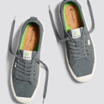 Cariuma Oca Low Suede Comfort Lace Up Sneaker Blue Shoes Size 11 Photo 0