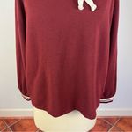 Madewell MWL Superbrushed Easygoing Hoodie Sweatshirt: Striped-Trim Edition Photo 5