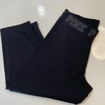 PINK - Victoria's Secret Victoria’s Secret black leggings/tights size S Photo 0