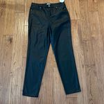 Time and Tru NWT coated black skinny pant size 6 Photo 4