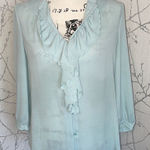 HD in Paris ‎Anthropologie  blouse, Size 4 Photo 0