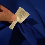 Jovani Size 00 Royal Blue One shoulder Ruffled Gown Photo 7