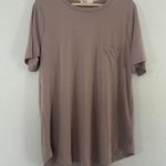 Zenana Outfitters 🦋 Tan Brown Short Sleeve Tee T-Shirt Casual Lightweight Comfy Photo 0