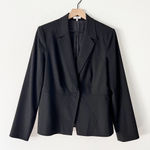 Reba  Black Textured Suit Jacket Blazer Like New Sz 12 Photo 0